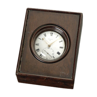 Historically interesting English silver pocket chronometer Circa 1783