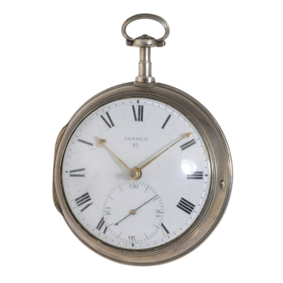 Historically interesting English silver pocket chronometer Circa 1783 Historically interesting English silver pocket chronometer Circa 1783