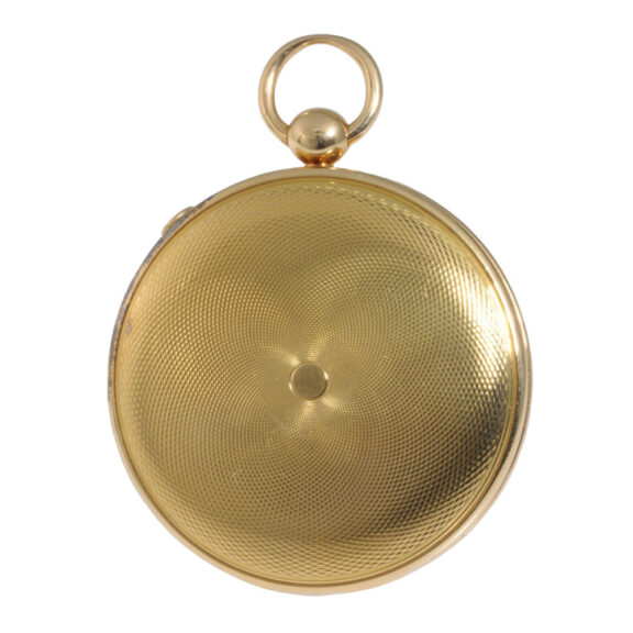 French 18K gold quarter repeating cylinder watch Circa 1817 French 18K gold quarter repeating cylinder watch Circa 1817