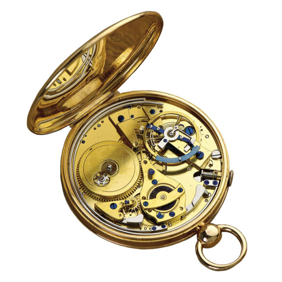 French 18K gold quarter repeating cylinder watch Circa 1817 French 18K gold quarter repeating cylinder watch Circa 1817