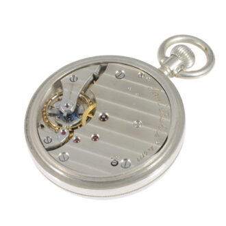 Rare Swiss nickel deck watch made for the French navy Circa 1910 Rare Swiss nickel deck watch made for the French navy Circa 1910