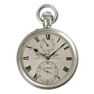 Important Swiss deck watch with 52-hour power reserve Circa 1924
