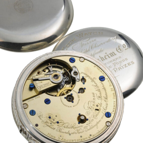 Important Swiss deck watch with 52-hour power reserve Circa 1924 Important Swiss deck watch with 52-hour power reserve Circa 1924