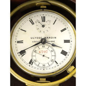 Rare Swiss chronometer with eight days power reserve Circa 1950 Rare Swiss chronometer with eight days power reserve Circa 1950