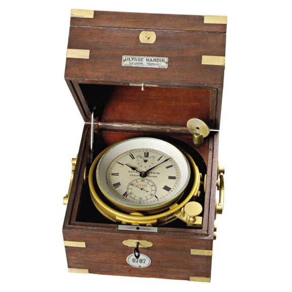 English deck watch with eight days power reserve Circa 1953 English deck watch with eight days power reserve Circa 1953