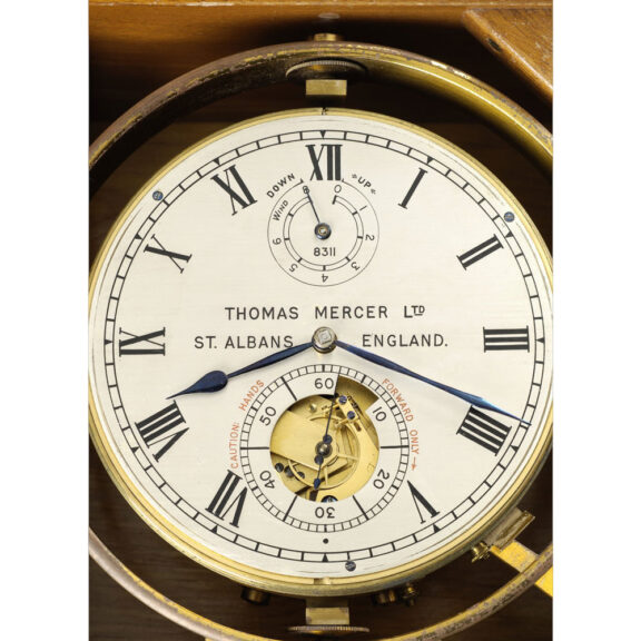 English deck watch with eight days power reserve Circa 1953 English deck watch with eight days power reserve Circa 1953