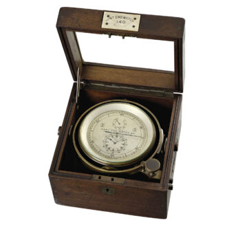 Swiss deck chronometer with 52h power reserve Circa 1920