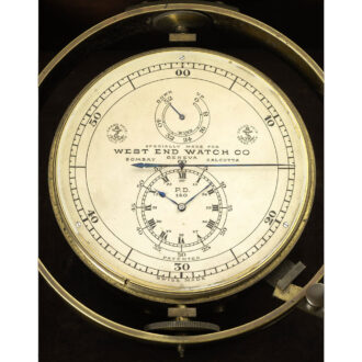Swiss deck chronometer with 52h power reserve Circa 1920
