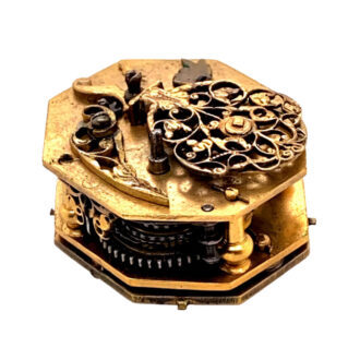 Rare French gilt and rock crystal Renaissance pendant watch Circa 1650