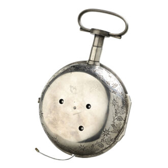 German repeating coach clock with self-strike and alarm Circa 1700