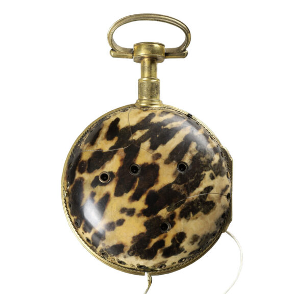 Swiss fire-gilded grande sonnerie repeating coach clock Circa 1790 Swiss fire-gilded grande sonnerie repeating coach clock Circa 1790