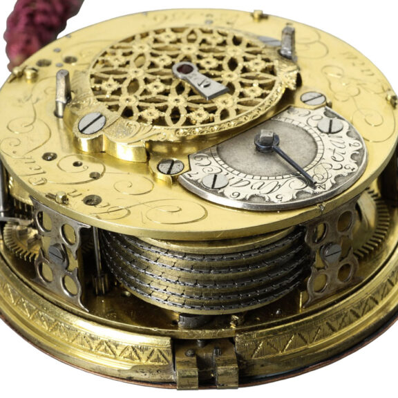 French repeating eight days coach clock with alarm Circa 1760 French repeating eight days coach clock with alarm Circa 1760