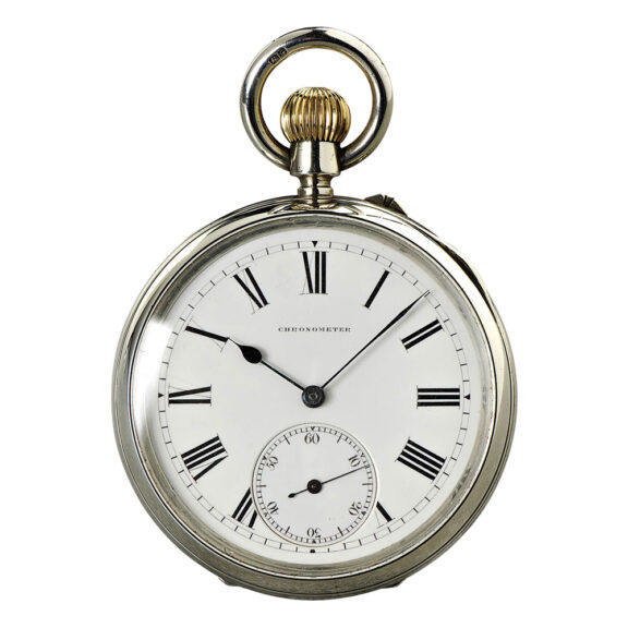 English chronometer with spring detent escapement Circa 1890