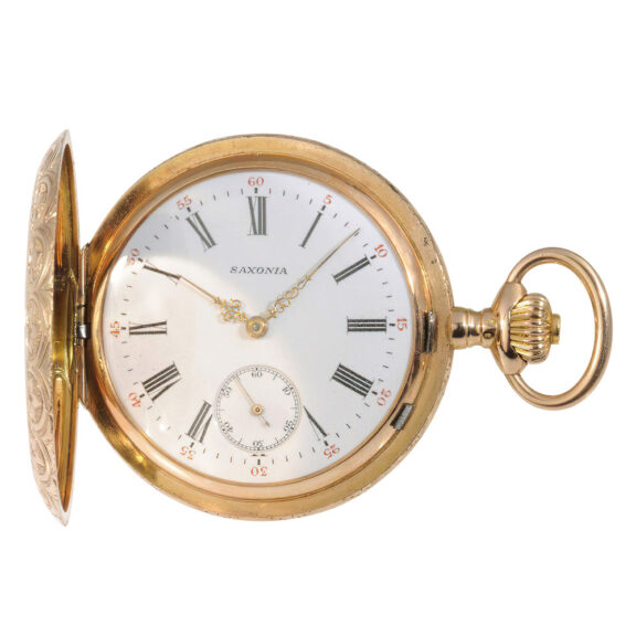 Decorative German 14K rose gold presentation watch Circa 1910 Decorative German 14K rose gold presentation watch Circa 1910