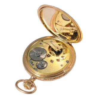 Decorative German 14K rose gold presentation watch Circa 1910