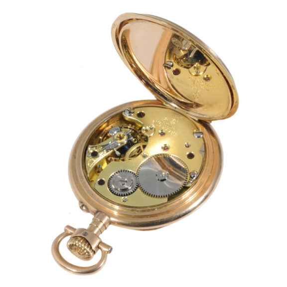 Historically interesting German/Swiss 14K rose gold lever Circa 1911 Historically interesting German/Swiss 14K rose gold lever Circa 1911