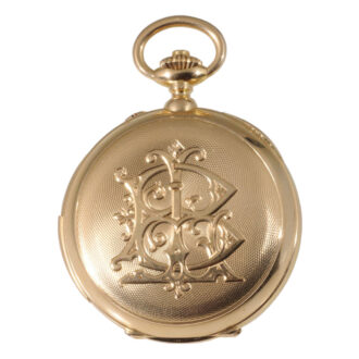 Historically interesting Swiss complicated lever watch Circa 1895