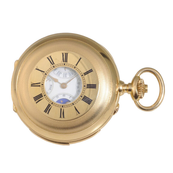 Historically interesting Swiss complicated lever watch Circa 1895 Historically interesting Swiss complicated lever watch Circa 1895
