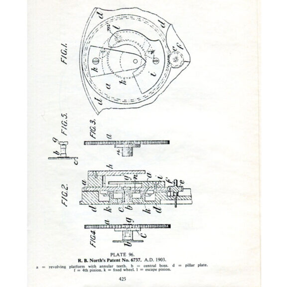 Historically important English flying tourbillon chronograph Circa 1901 Historically important English flying tourbillon chronograph Circa 1901