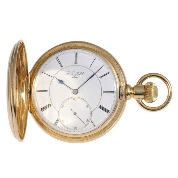 Historically interesting Swiss 14K rose gold chronometer Circa 1895 Historically interesting Swiss 14K rose gold chronometer Circa 1895