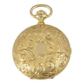 Swiss gold repeating lever with self-strike and carillon Circa 1905