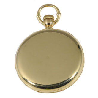 Danish 18 carat gold hunting cased precision watch Circa 1860