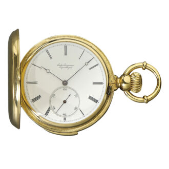 Danish gold repeating lever with Jürgensen bow setting Circa 1870