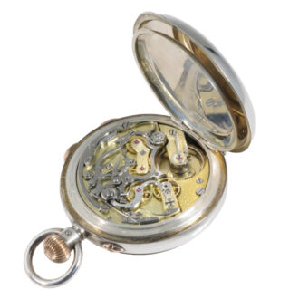 English split seconds chronograph precision watch Circa 1900