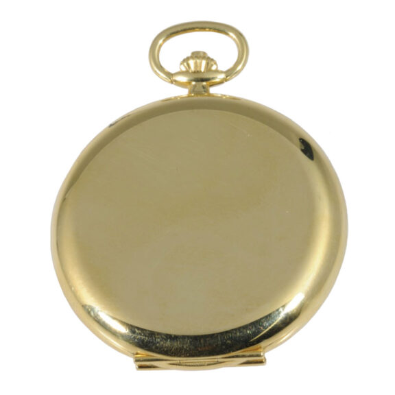 Swiss 18 carat gold hunting cased lever watch Circa 2010 Swiss 18 carat gold hunting cased lever watch Circa 2010