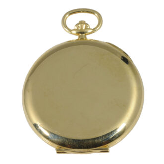 Swiss 18 carat gold hunting cased lever watch Circa 2010