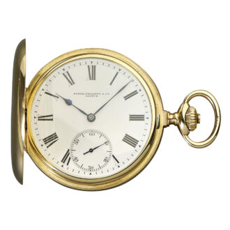 Swiss 14K gold hunting cased lever pocket watch Circa 1914