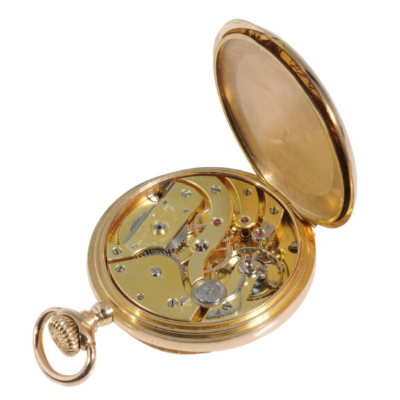 Swiss rose gold lever watch Chronometro Gondolo Circa 1910 Swiss rose gold lever watch Chronometro Gondolo Circa 1910