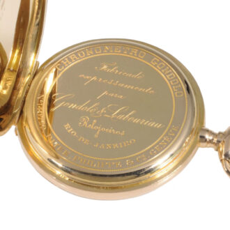Swiss rose gold lever watch Chronometro Gondolo Circa 1910