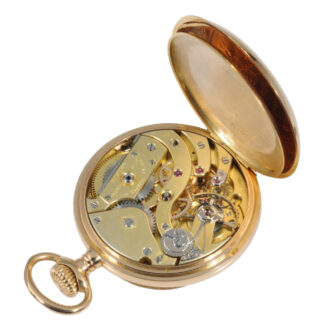 Swiss rose gold lever watch Chronometro Gondolo Circa 1900