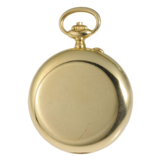High-quality Swiss 18K gold lever chronograph Circa 1928