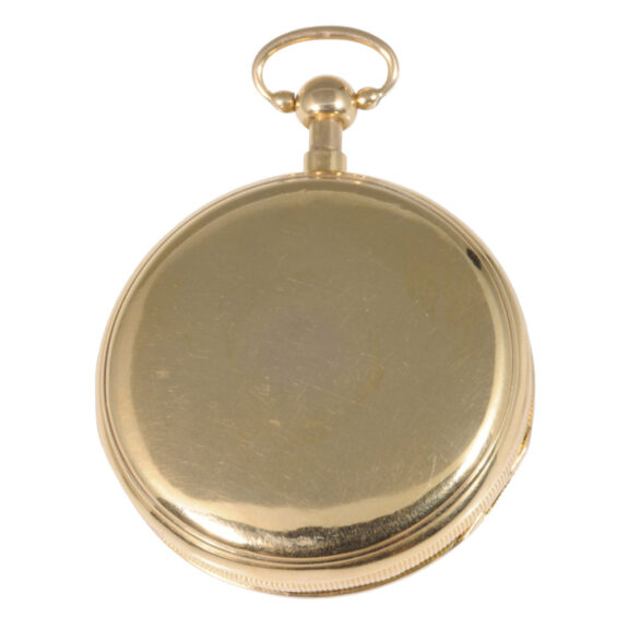 Swiss 18K gold repeating verge Jacquemarts automaton Circa 1820 Swiss 18K gold repeating verge Jacquemarts automaton Circa 1820