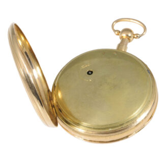 Swiss 18K gold repeating verge Jacquemarts automaton Circa 1820
