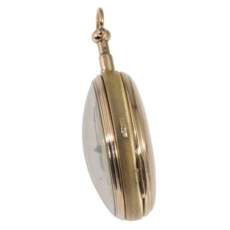 Swiss rose gold quarter repeating musical watch Circa 1820