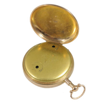Swiss rose gold quarter repeating musical watch Circa 1820