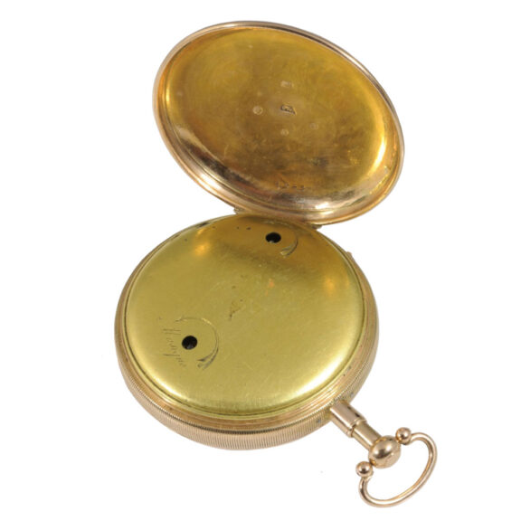 Swiss rose gold quarter repeating musical watch Circa 1820 Swiss rose gold quarter repeating musical watch Circa 1820