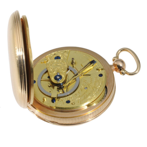 Remarkable English 14K rose gold chronometer Circa 1815 Remarkable English 14K rose gold chronometer Circa 1815
