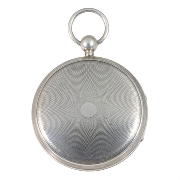 Important German silver astronomical cylinder watch Circa 1800 Important German silver astronomical cylinder watch Circa 1800