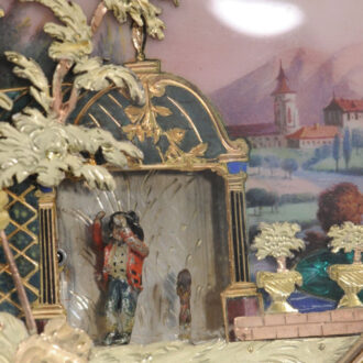 Unique Swiss musical verge for the Chinese market Circa 1790