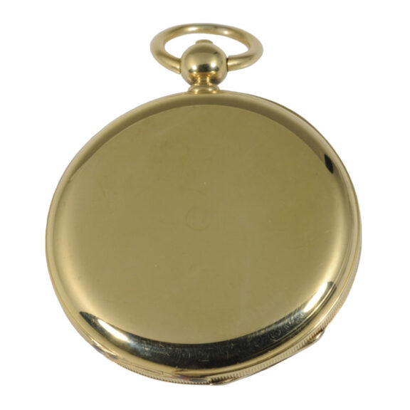 Danish gold stoppable jumping centre seconds watch Circa 1846 Danish gold stoppable jumping centre seconds watch Circa 1846