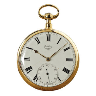English gold quarter repeating chronometer Circa 1815
