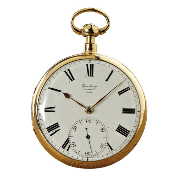 English gold quarter repeating chronometer Circa 1815