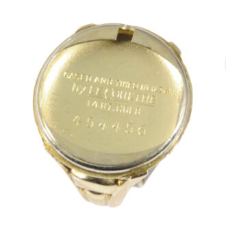 Vintage Swiss/American 14 carat gold ring watch Circa 1951
