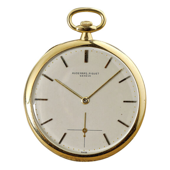 Ultra-thin Swiss 18K gold open faced lever watch Circa 1916 Ultra-thin Swiss 18K gold open faced lever watch Circa 1916