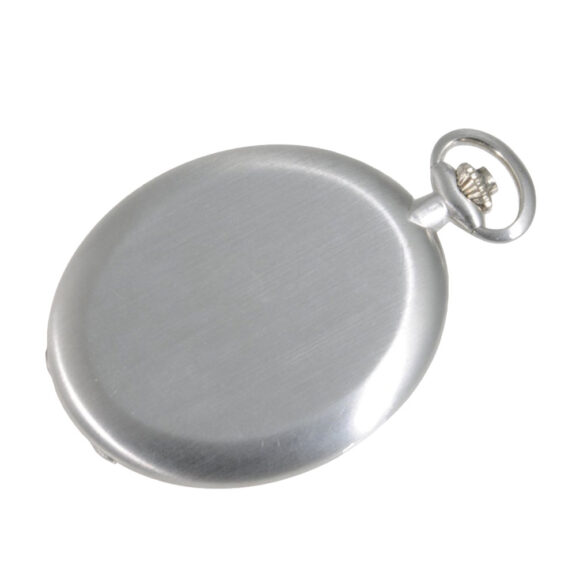 Elegant Swiss white gold hunting cased lever pendant watch Circa 1971 Elegant Swiss white gold hunting cased lever pendant watch Circa 1971