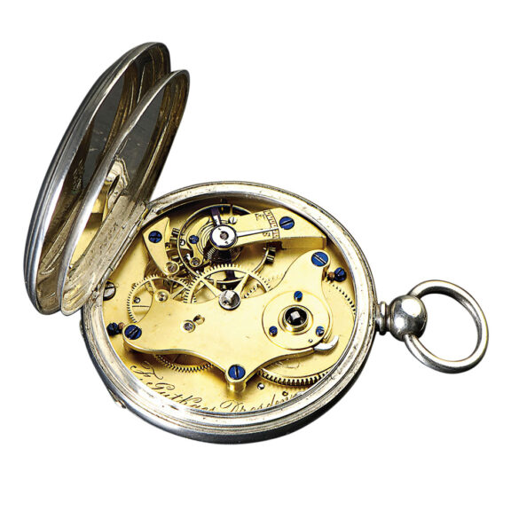 German silver historically interesting open faced watch Circa 1850 German silver historically interesting open faced watch Circa 1850